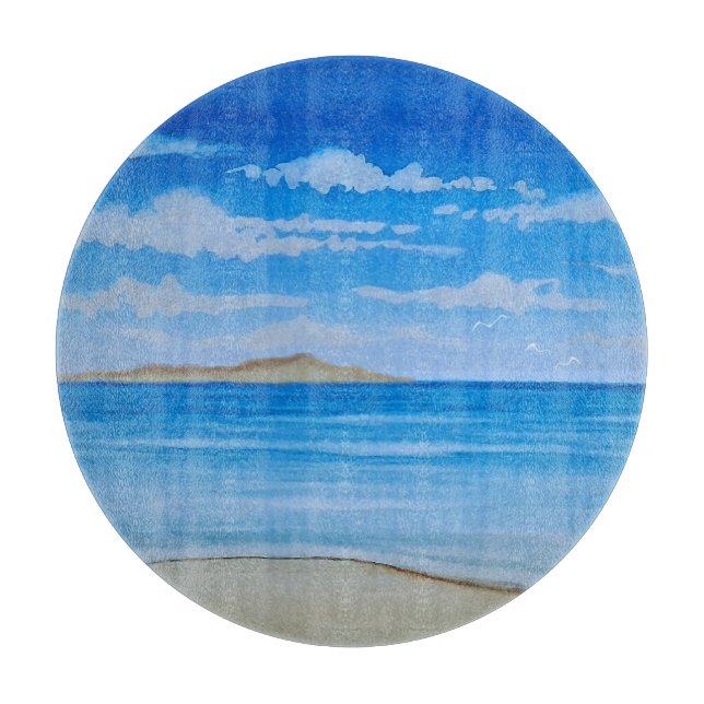 Hawaiian Tradewinds Cutting Board (Front)