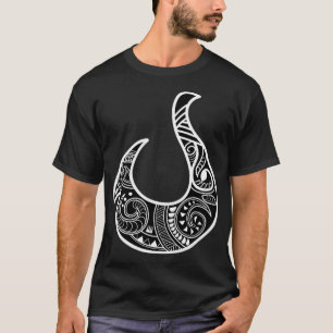 Hawaiian Tribal Fish Hook  T-Shirt