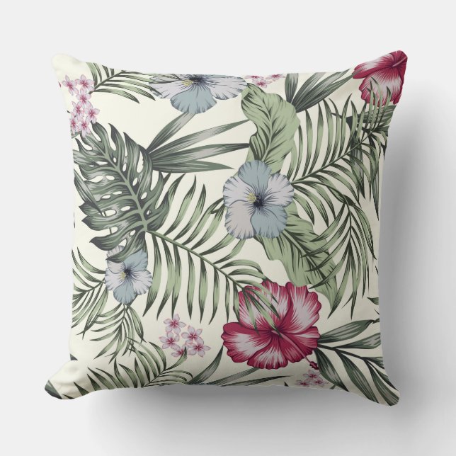Hawaiian Tropic Pillow (Front)