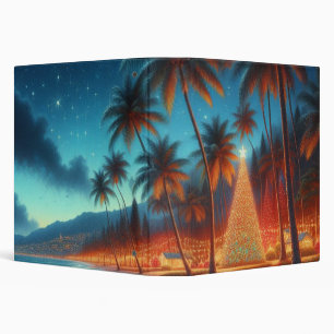 Hawaiian/Tropical Christmas Binder
