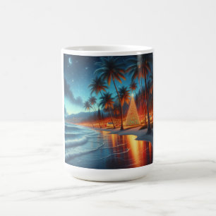 Hawaiian/Tropical Christmas Coffee Mug