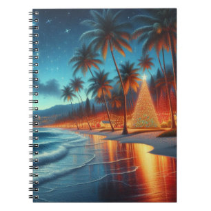 Hawaiian/Tropical Christmas  Notebook