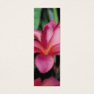 Hawaiian Tropical Floral Bookmark
