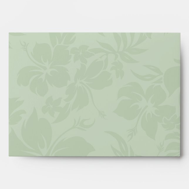 Hawaiian Tropical Hibiscus Matching Envelopes (Front)