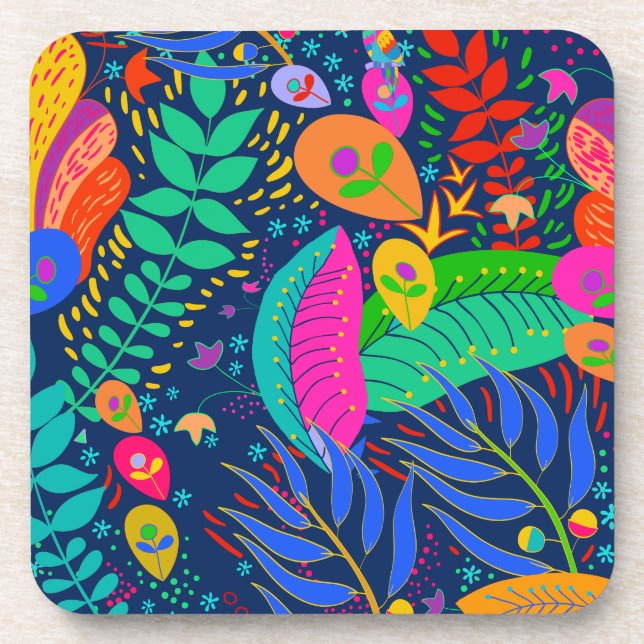 Hawaiian Tropical Jungle Coaster (Front)