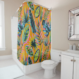Hawaiian Tropical Leaves And Plants Print Pattern