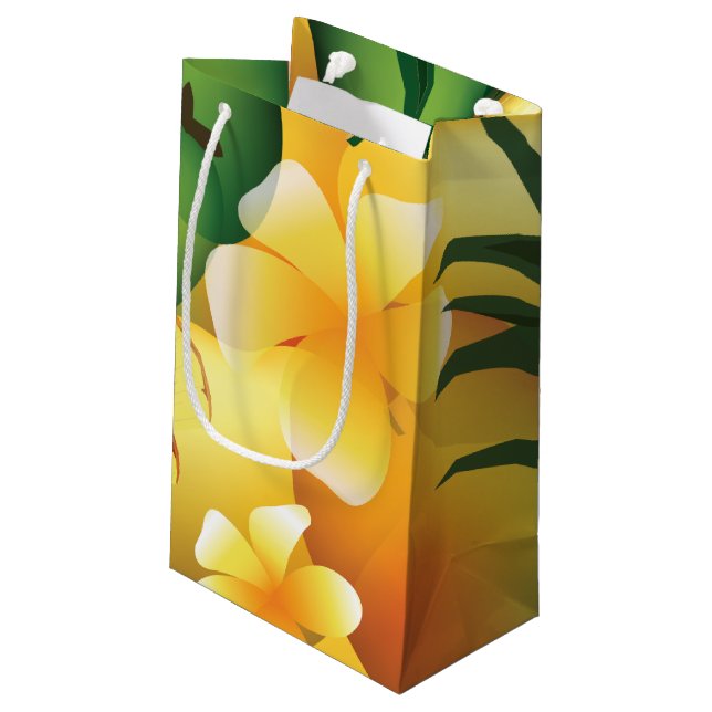 Hawaiian Tropical Luau Cadeau Petit sac cadeau (Dos Angle)