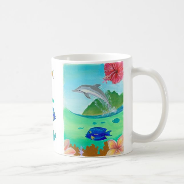 Hawaiian Tropical Mug (Right)