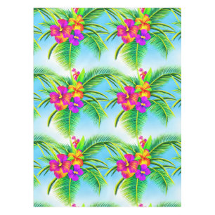 Hawaiian Tropical Seamless Pattern Tablecloth