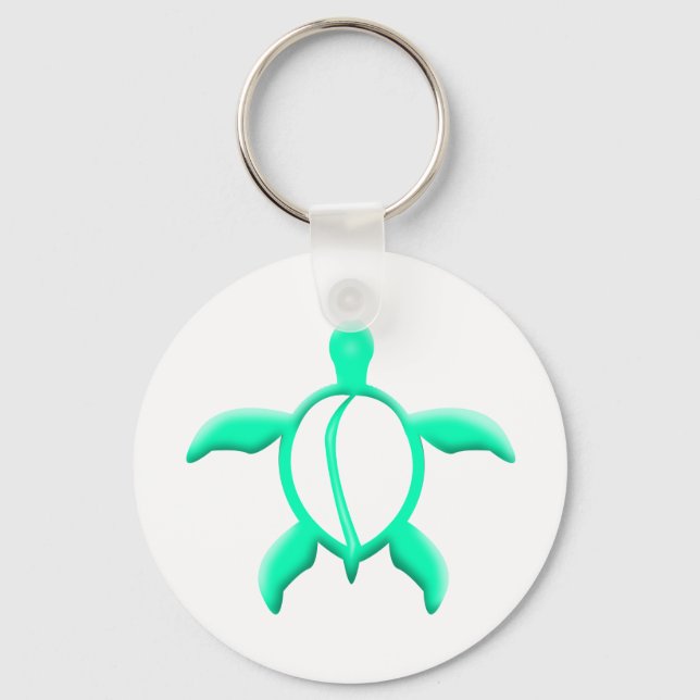 HAWAIIAN TURTLE KEYCHAIN (Front)