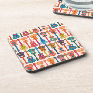 Hawaiian ukulele coaster