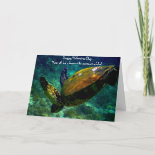 Hawaiian Valentines Day card