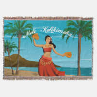 Hawaiian Vintage Mele Kalikimaka Postcard