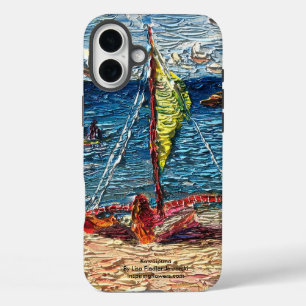 Hawaiian voyaging canoe Kawaipuna iPhone 16 Plus Case