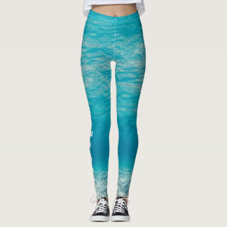 'Hawaiian Waters' underwater leggings