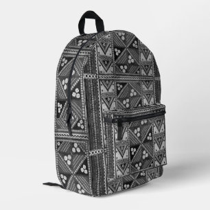 Hawaiian Wedding Tapa Pattern Printed Backpack