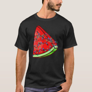 Hawaiian Xmas Lights Watermelon Summer Christmas I T-Shirt