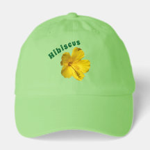 Hawaiian Yellow Hibiscus Botanical Photographic