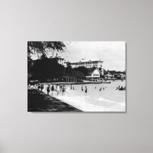 HawaiiBeachfront Scene PhotographHawaii Canvas Print