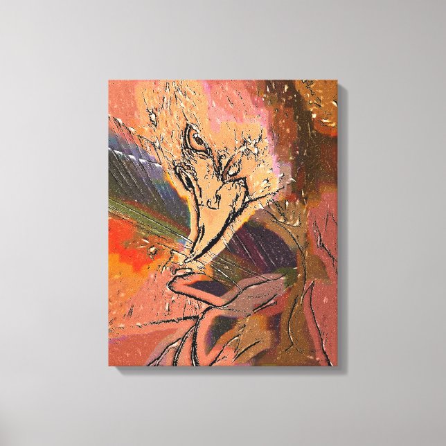 HAWK CANVAS PRINT (Front)