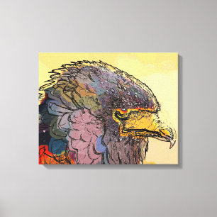 HAWK CANVAS PRINT