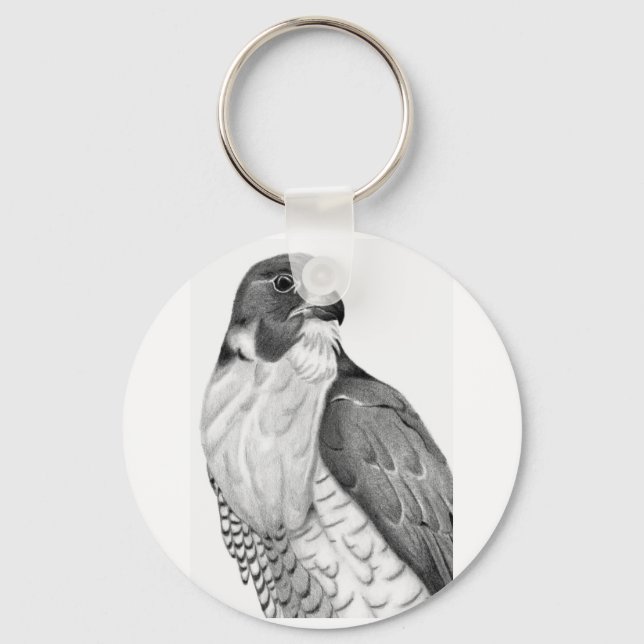 Hawk Keychain (Front)