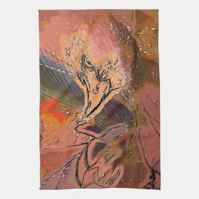 HAWK KITCHEN TOWEL (Vertical)