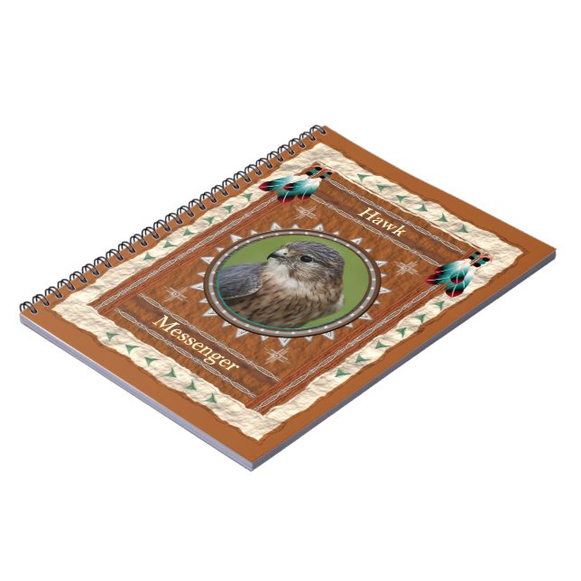 Hawk  -Messenger- Notebook 80 page (Left Side)