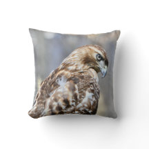 Hawk Throw Pillow