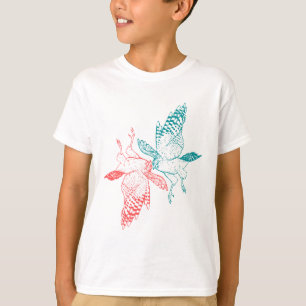 hawk yin and yang bird yin yang T-Shirt
