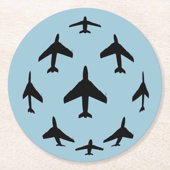 Hawker Hunter Formation Coasters (Front)