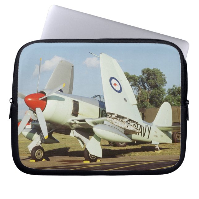 Hawker Sea Fury at CAF, Minnesota Wing, at the Laptop Sleeve (Front)