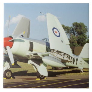 Hawker Sea Fury at CAF, Minnesota Wing, at the Tile