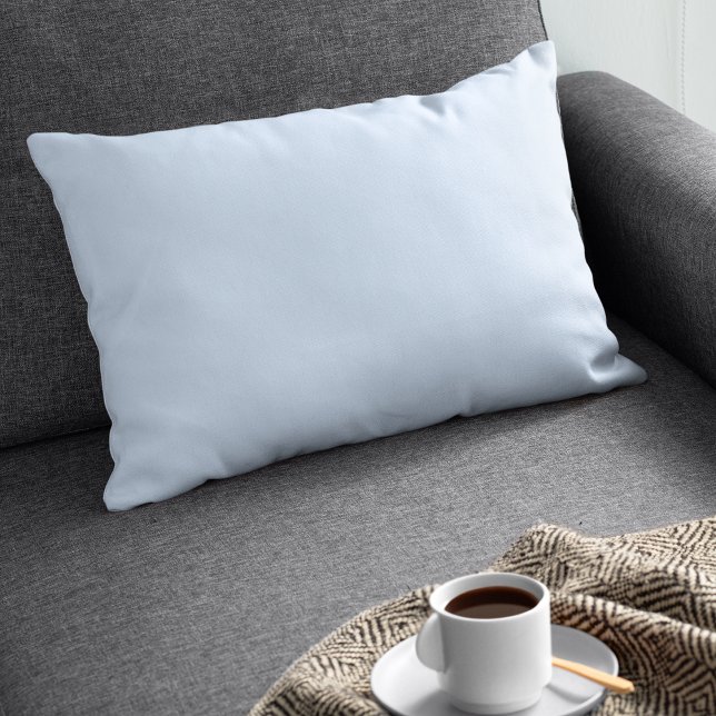 Hawkes Blue Solid Plain Colour Accent Pillow (Creator Uploaded)