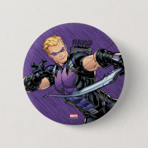 Hawkeye Assemble 2 Inch Round Button