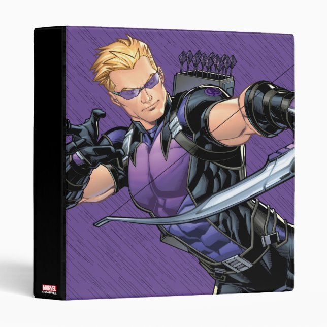 Hawkeye Assemble Binder (Front/Spine)