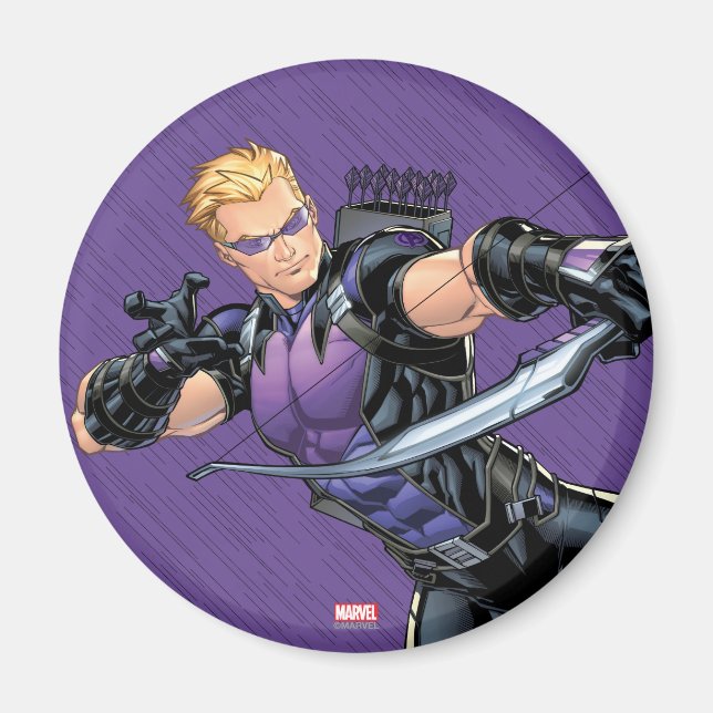 Hawkeye Assemble Magnet (Front)