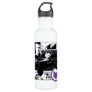 Hawkeye City Graphic Panels 710 Ml Water Bottle