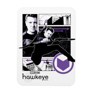 Hawkeye City Graphic Panels Magnet