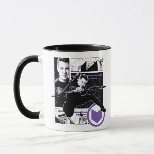 Hawkeye City Graphic Panels Mug