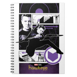 Hawkeye City Graphic Panels Notebook