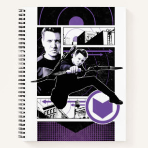 Hawkeye City Graphic Panels Notebook