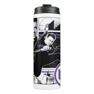 Hawkeye City Graphic Panels Thermal Tumbler