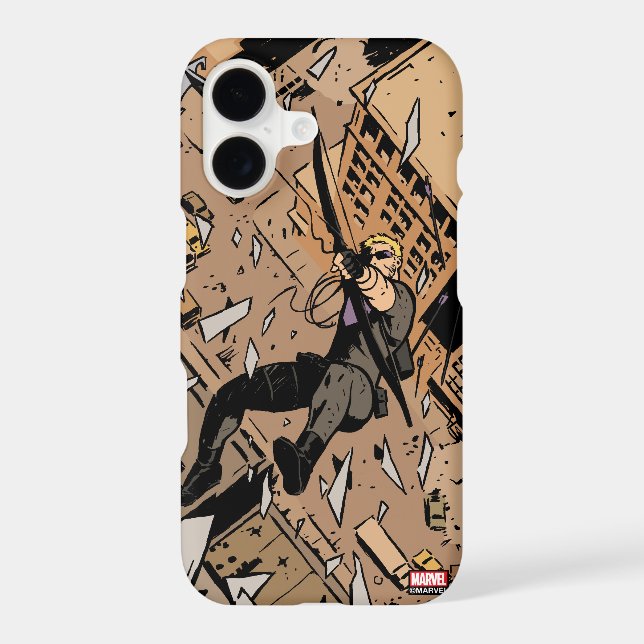 Hawkeye Falling From Window (Back)