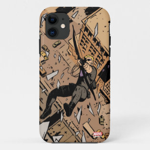 Hawkeye Falling From Window iPhone 11 Case