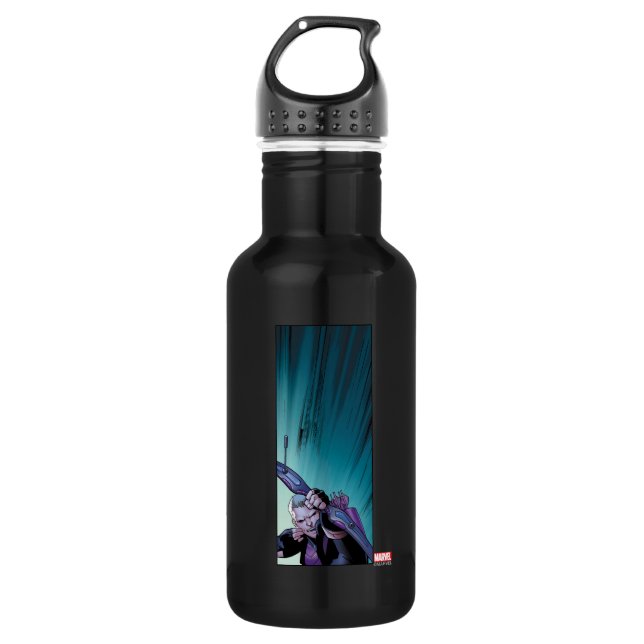 Hawkeye Firing Arrows Comic Panel 532 Ml Water Bottle (Front)