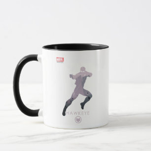Hawkeye Heroic Silhouette Mug