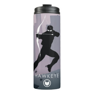 Hawkeye Heroic Silhouette Thermal Tumbler