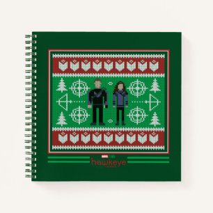 Hawkeye & Kate Bishop Holiday Graphic Notebook