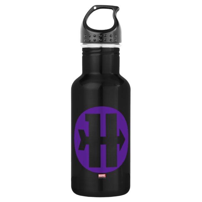 Hawkeye On Target Logo 532 Ml Water Bottle (Front)